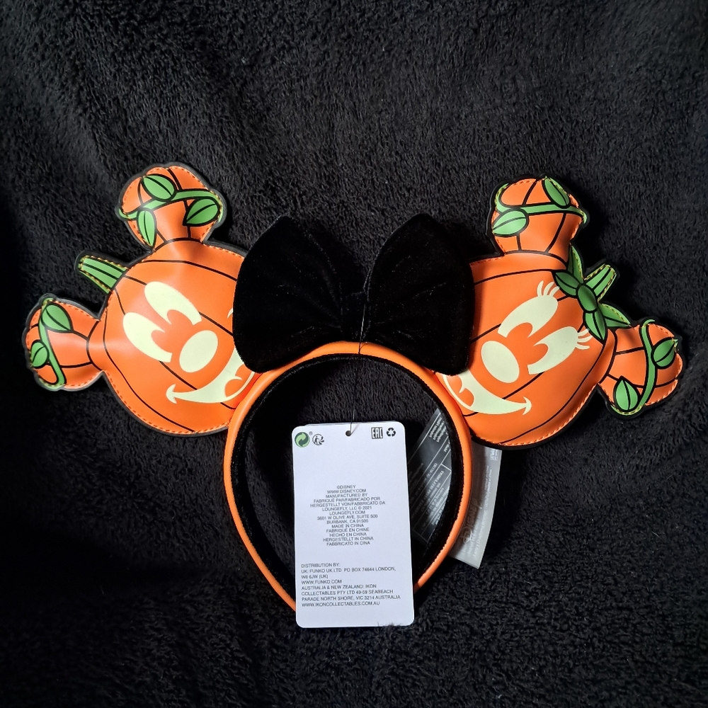 Pumpkin Mickey Ears